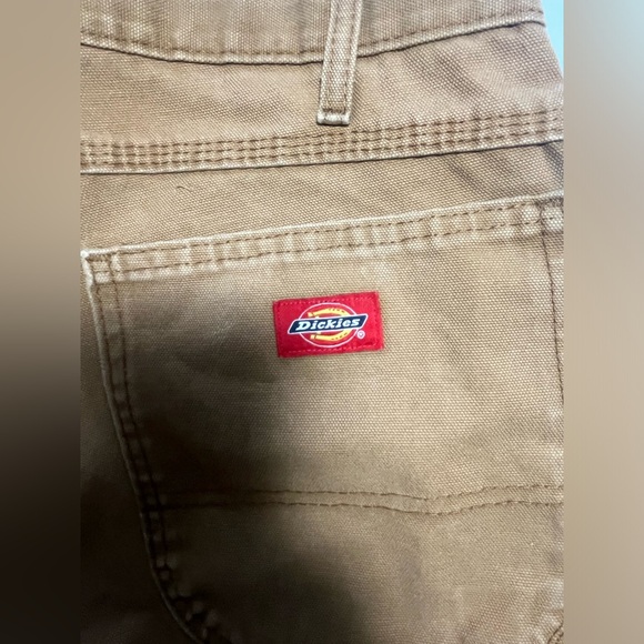 Dickies Casual Distressed Brown Work Pants 061 - Picture 6 of 7
